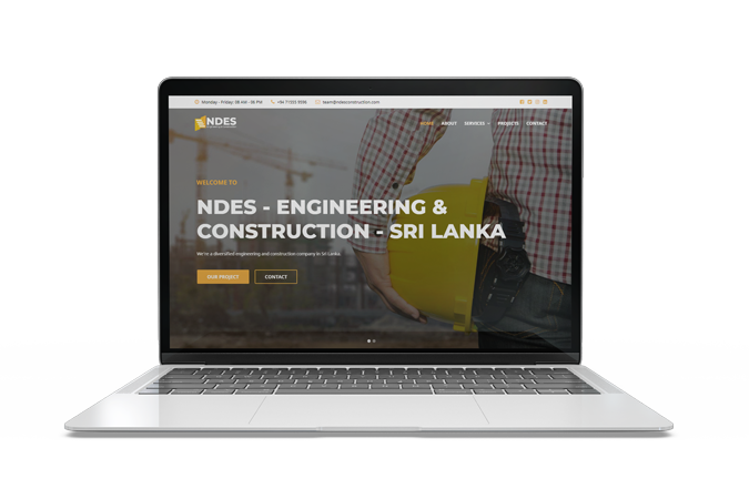NDES Engineering & Construction web view